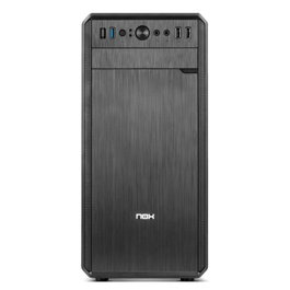 NOX LITE030 Minitorre Negra con Fuente de 500W